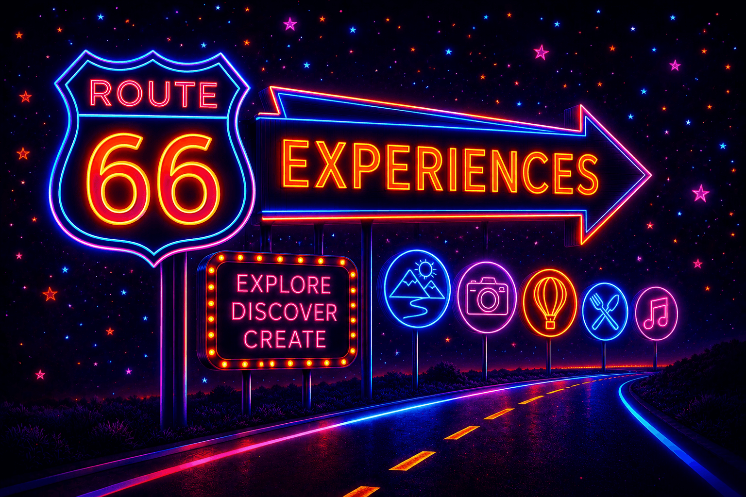 Roadside attractions and museums along historic Route 66